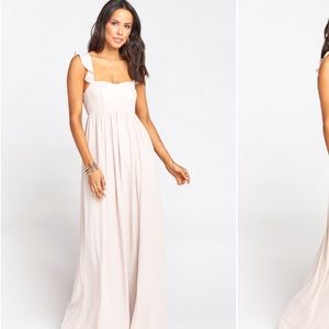 Show me your mumu bridesmaid dress-June Maxi Dress